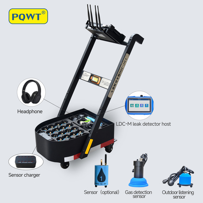 PQWT LDC 초음파 송수관 누출 탐지기 9m 급배수 설비