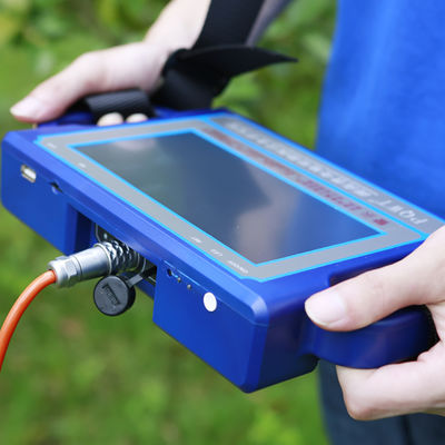 PQWT S500 지하수 탐지기, 0-2000mV 범위, 트리플 주파수 및 충전식 리튬 배터리