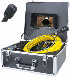 품질  145° Angle Drain Sewer Pipe Inspection Camera 7inch High Accurate 공장