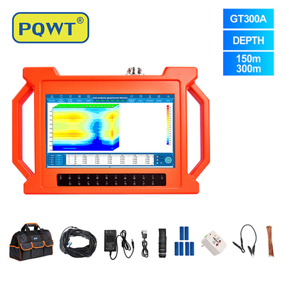 PQWT GT300A 지질 탐사 장비 300m 지하수 소스 검출기