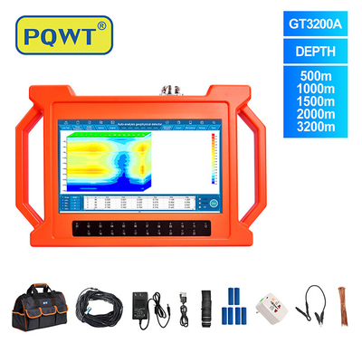 PQWT-GT3200A NEW 깊은 깊이 휴대 하 여 지하 물 탐지 기기 물 탐지 기기 지하 물