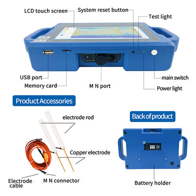 PQWT S150 지하수 탐지기 150m 깊이 자동 매핑