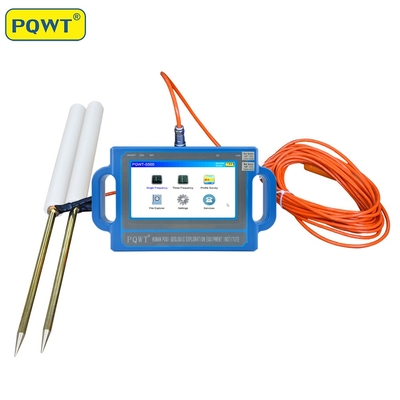 PQWT S500 물 감지기 500m 깊이 7인치 터치 스크린