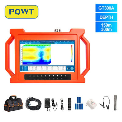 PQWT GT300A 지질 탐사 장비 300m 지하수 소스 검출기