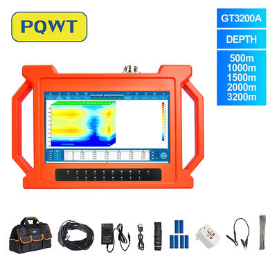 PQWT-GT3200A NEW 깊은 깊이 휴대 하 여 지하 물 탐지 기기 물 탐지 기기 지하 물