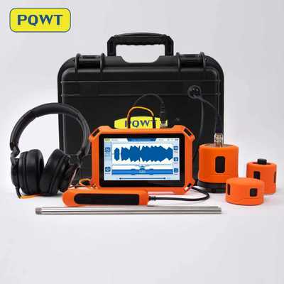 PQWT-125C AI 음향 분석 및 노이즈 필터링 기능을 갖춘 누수 감지기, 시간 도메인 파형 시각화를 위한 수도관