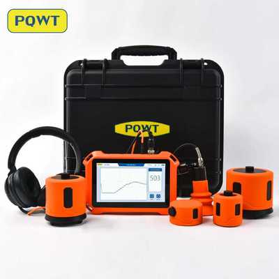 PQWT-125E 플래그십 누수 감지기, 실시간 파형 표시, 노이즈 필터링 및 엣지 지능형 분석 기능, 수도관용